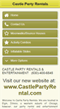 Mobile Screenshot of castlepartyrentals.com